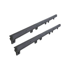 ALEKO Nylon Gear Rack 2pcs 3.3ft Each with Metal Insert for Sliding Gate Openers