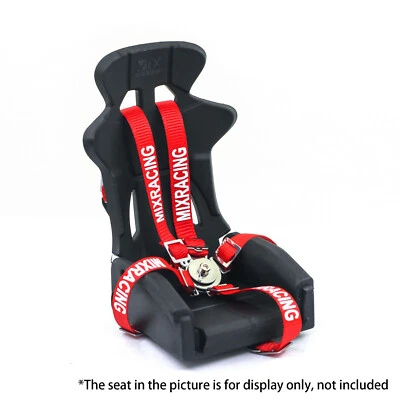 Sicherheitsgurt Fahrersitz Dekoration für 1/10 RC Kletterauto Axial SCX10 Wraith