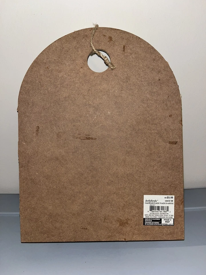 Wine Cork Art Chalk Board Home Decor - Image 2 of 4