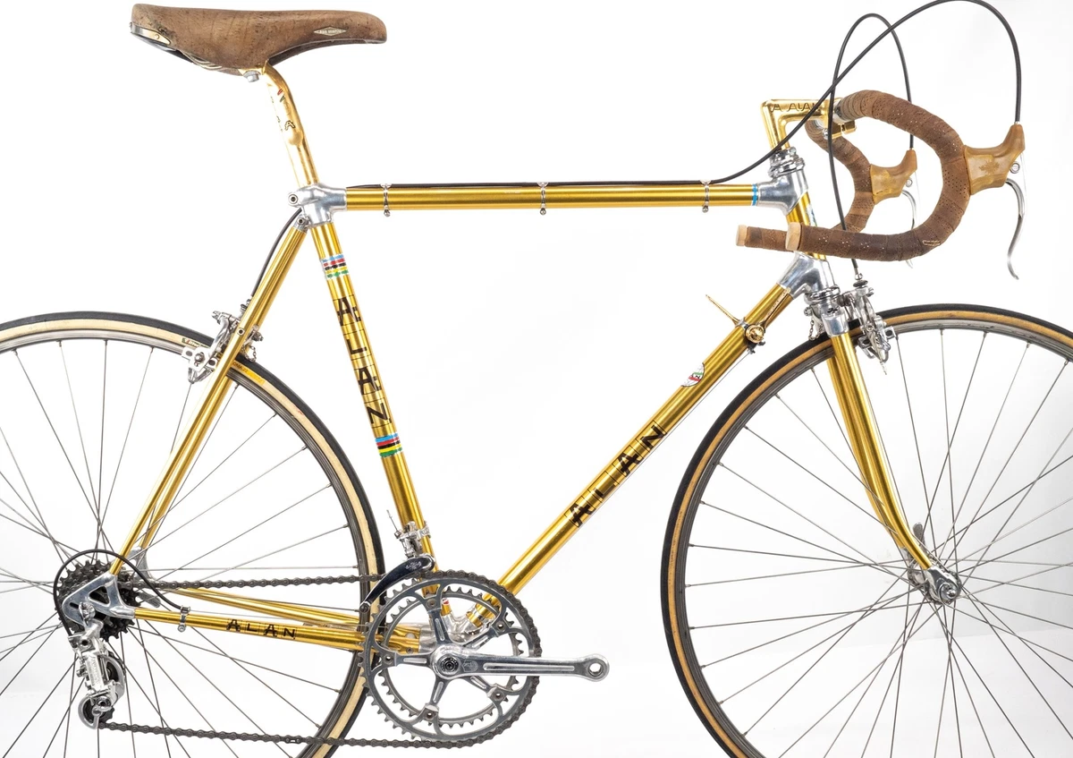 Vintage ALAN Aluminum Road Bike 55cm 700c Campagnolo Pantograph