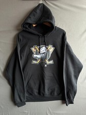 Anaheim Ducks Fanatics Hoodie mens Large Black NHL Hockey Sports Outdoor Classic