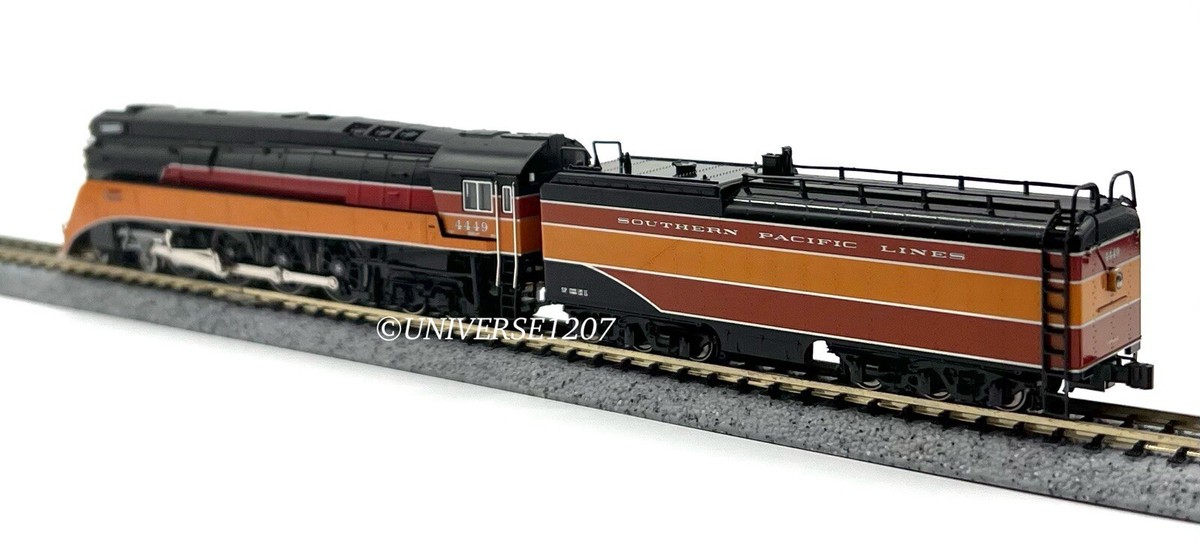 N Scale Kato 12604-6 4-8-4 GS-4 Steam Locomotive Southern Pacific 