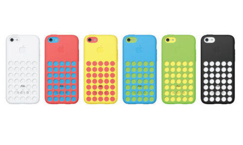 Schuldenaar welzijn Verzoenen Phone Case For iPhone 5c Genuine Official Apple Dot Spotted Silicone Cover  Skin | eBay