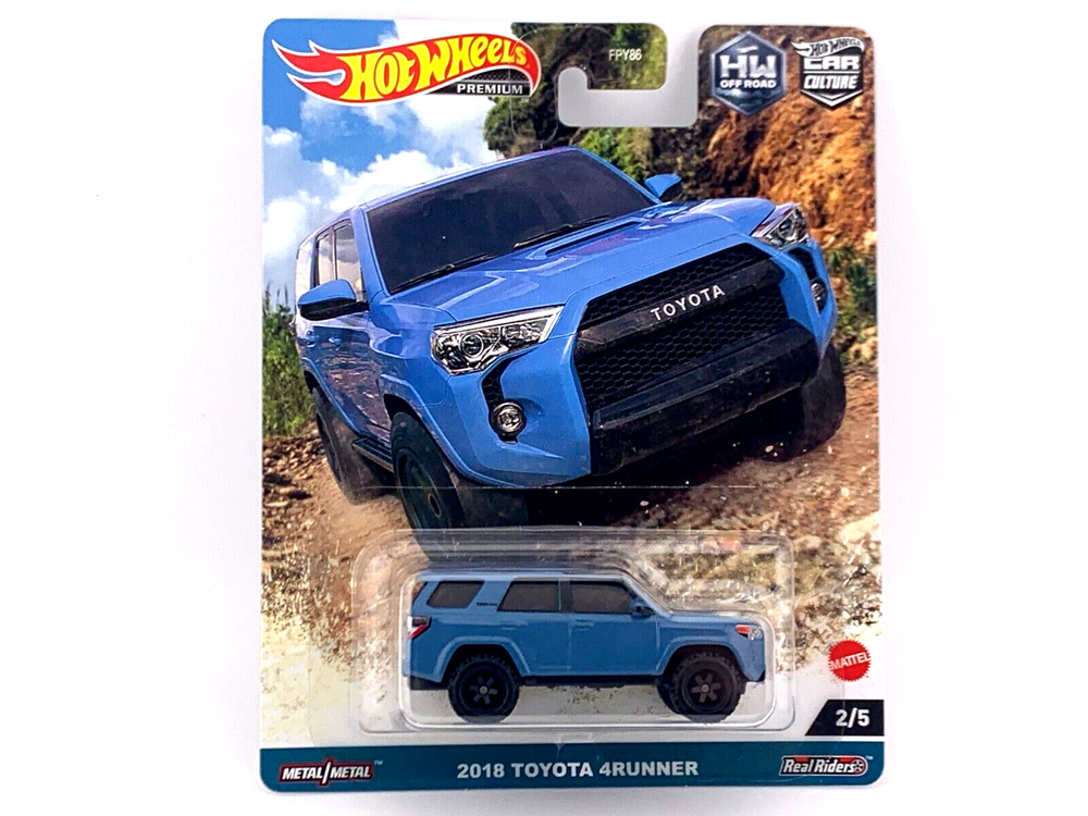 Hot Wheels 2018 Toyota 4Runner Off Road FPY86-F 1/64 Scale Diecast Car  