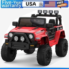 2-seat Kids Off-Road Vehicle Ride On Toys with Parent Remote Control Music LED