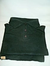 LADIES DICKIE--Collar/Button---Black--Knit Acrylic-----Vintage