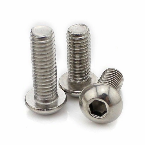 M8x45mm 304 Stainless Steel Fully Thread Hex Socket Cap Head Screws Bolts 10pc - View #9