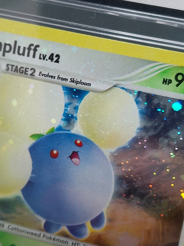 Pokémon Jumpluff 11/132 2007 Secret Wonders Rare Holo CGC 8 Holo Bleed 2 swirl's - Image 3 of 4