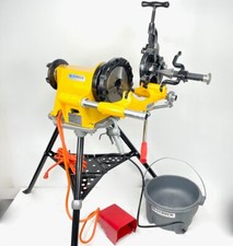 Power Drive 300 Pipe Threading Kit by BLUEROCK Threader Machine fits Ridgid Dies