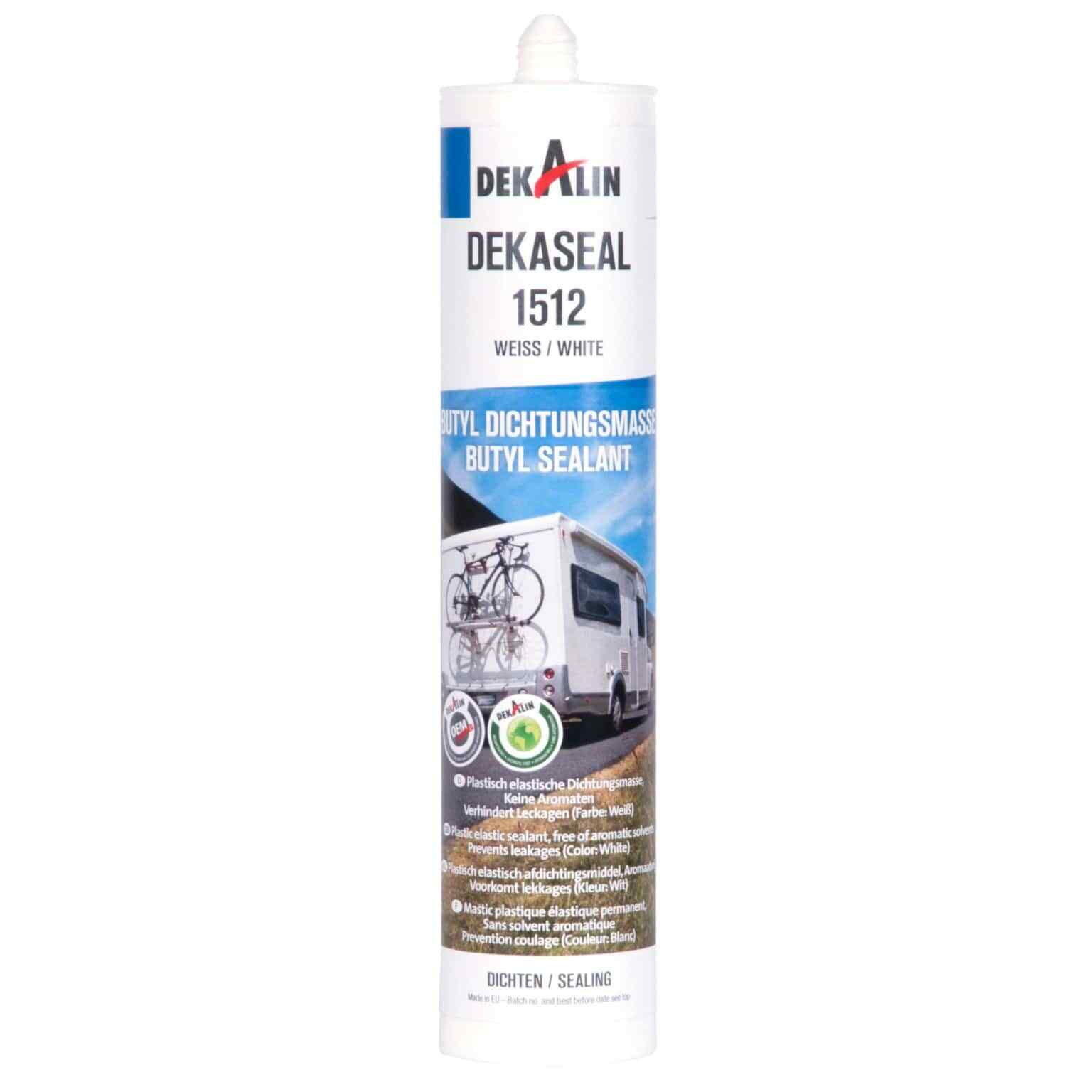 Dekalin DEKASEAL 1512 Sigillante butilico 310ml (bianco) 6251434