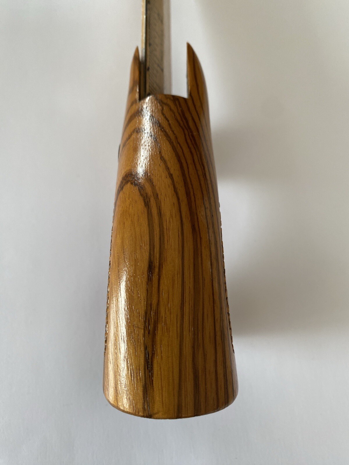 New Unused Dan Wesson Original Zebra Wood Revolver Grips. One Small