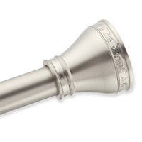 Elegant Home Fashions Touch Up Shower Rod In Brushed Nickel on sale Elegant Home Fashions Touch Up Shower Rod In Brushed Nickel on sale