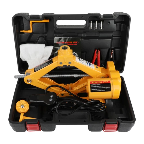 5Ton 12V Car Electric Hydraulic Floor Jack Lift Inflator Pump with Flashlight - Picture 12 of 14