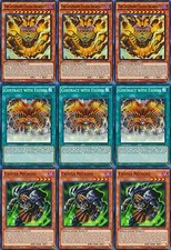 3X The Legendary Exodia Incarnate 3X Contract 3 Necross 1st  Mint LDK2