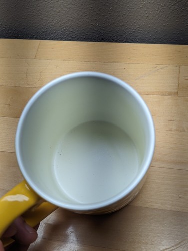 Bee You Are Bee-utiful Coffee Mug Embossed Honey Comb Glazed Ceramic Yellow (Ah - Picture 4 of 7
