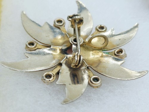 Lot of 6 Vintage Brooches / Pins USA Mexican Pin Rare Collectible. All Function! - Picture 16 of 23