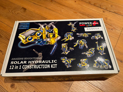 Power Plus Junior DODECA - Solar Hydraulik Kit - Spielzeug - Basteln - Technik
