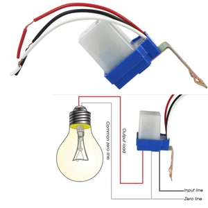 Auto On Off Photocell Day Night Sensor Light Switch (AC ...