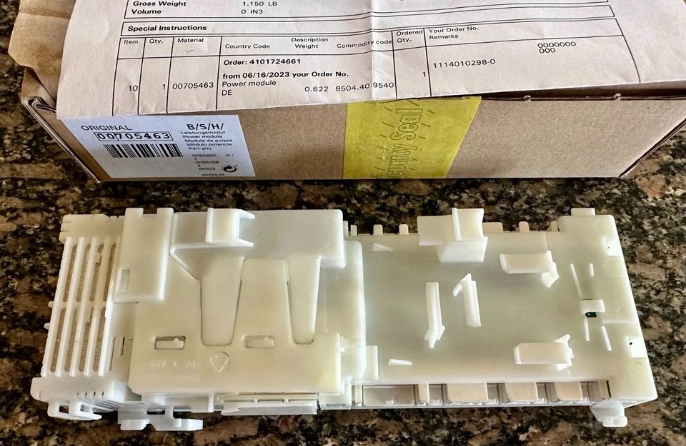 Placa de módulo de energia Bosch 00705463 00668401 NOVA! - Imagem 4 de 4