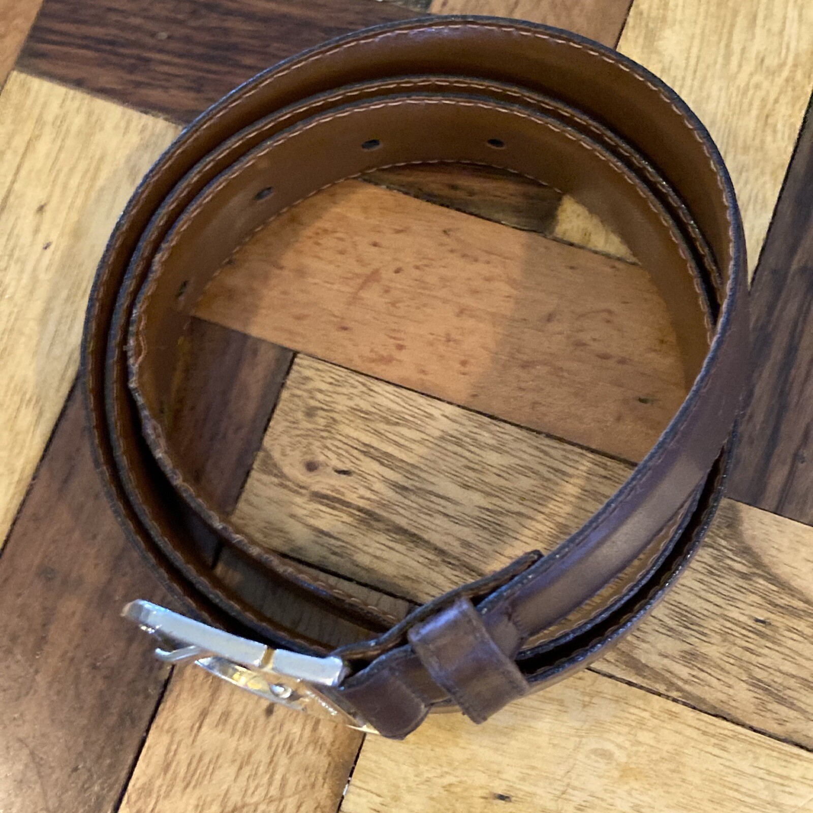 Christian Dior Solid Brown Split Leather Luxury M… - image 5