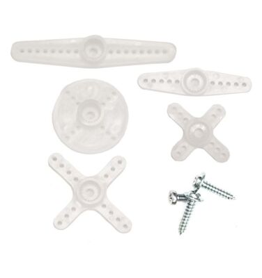 Savox Plastic Micro Servo Horn Set for 21T Metal Gear Servos