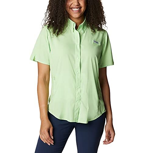 Columbia Women's White Cap Tamiami II Short Sleeve Shirt