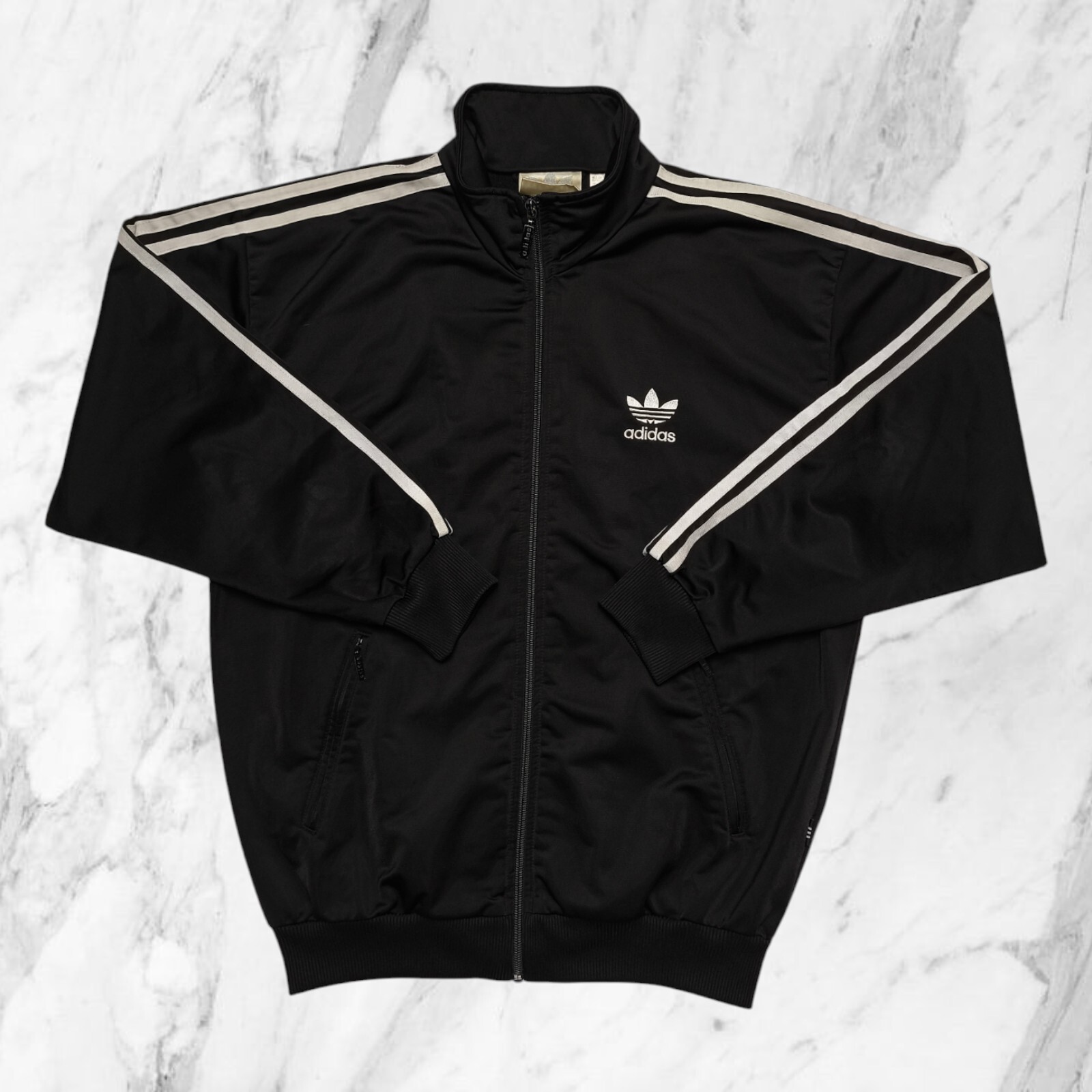 Adidas Vintage Años 90 Sudadera Cremallera Hombre Chaqueta deportivos Tres Talla