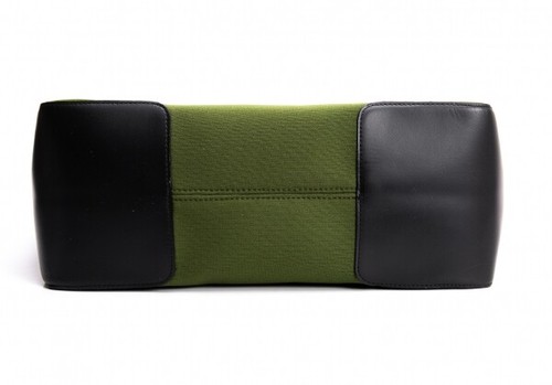 YOSHIE INABA L'EQUIPE Leather Switching Nylon Tote Bag(K-139111) - Picture 5 of 12