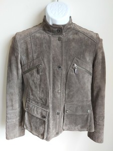 bernardo suede leather jacket
