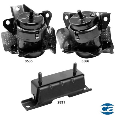 Engine Mounts & Auto Trans Mount 3PCS for Chevrolet Silverado 1500 18