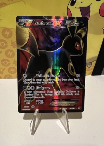Pokémon TCG - Umbreon EX (119/124) Full Art Ultra rzadki - XY: Fates Collide - prawie nowy - Zdjęcie 1 z 9
