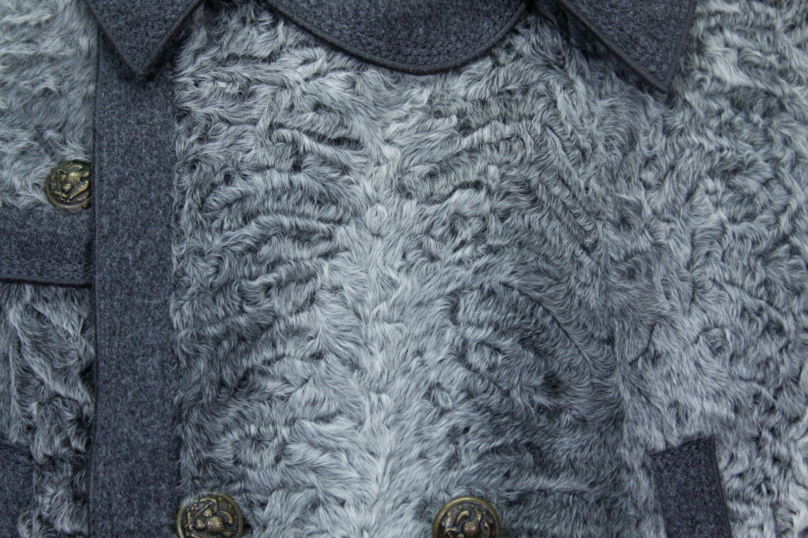 Authentic D&G Dolce&Gabbana  Men's lamb wool coat. US 46 Made in italy image 3