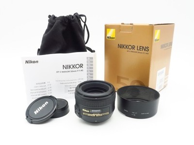 Nikon AF-S Nikkor 50mm 1:1.4G Objektiv + 1 Jahr Gewährleistung