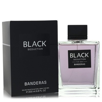 Seduction In Black by Antonio Banderas Eau De Toilette Spray 6.8 oz For Men Bra