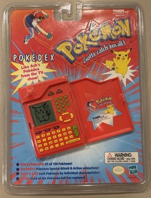 Pokemon Pokedex 1999 Tiger Electronics Original Vintage & Sealed Nintendo Hasbro