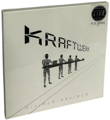 Kraftwerk Minimum Maximum アナログ盤2枚セット 送料込 Kraftwerk Minimum Maximum アナログ盤2枚セット 送料込