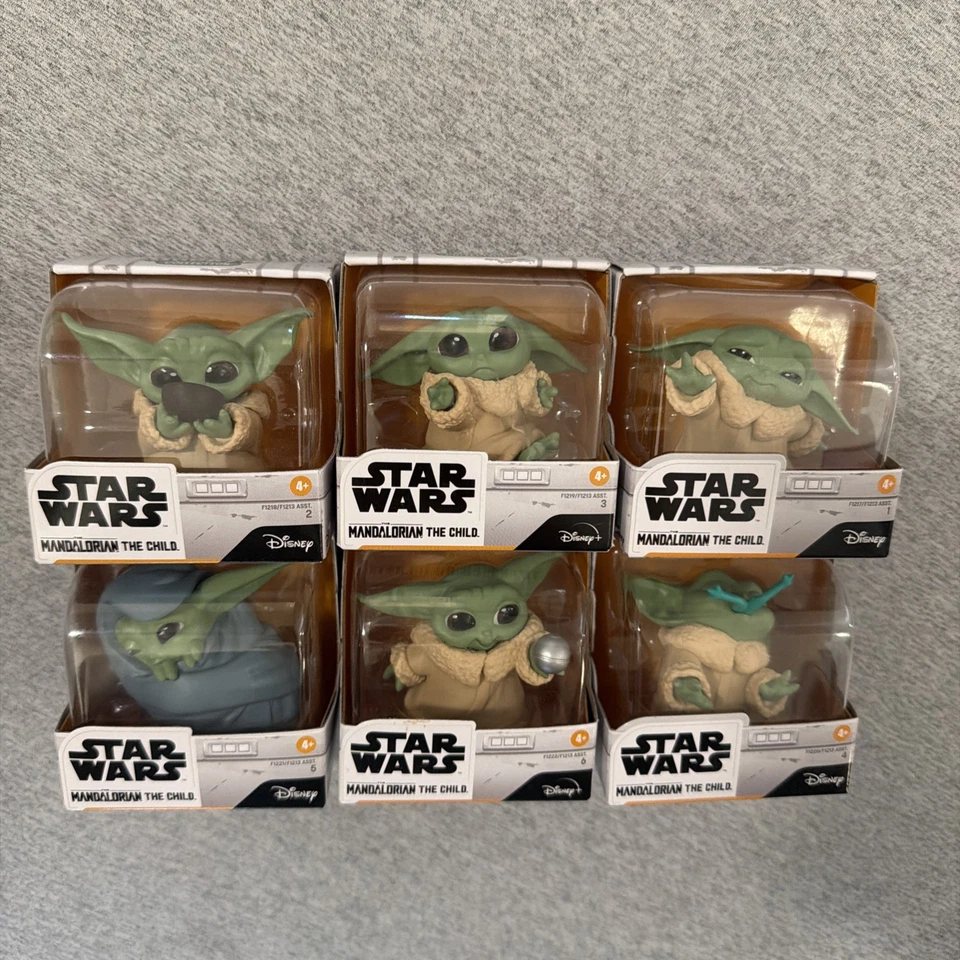 Star Wars The Mandalorian The Child Bounty Collection Serie 1 Juego Completo, Nuevo en Caja Foto 2 de 4