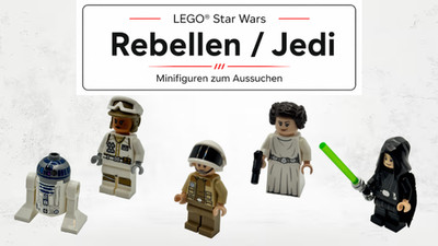 LEGO  Star Wars Rebellen / Jedi Minifiguren zum Aussuchen