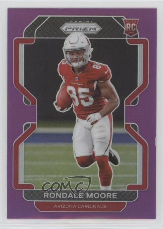 2021 Panini Prizm Rookie Purple Prizm 35/125 Rondale Moore #347 b8h