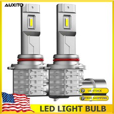 AUXITO 9145 9140 6500K H10 White LED Fog Light Foglamp Driving Bulbs No Error