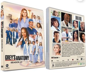 Grey’s Anatomy: The Complete Season 21 DVD NEW, Factory Sealed.......           
