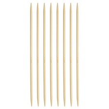 8Pcs Bamboo Knitting Needles Double Pointed Size US 6 4mm 7.9 Inch 20cm 