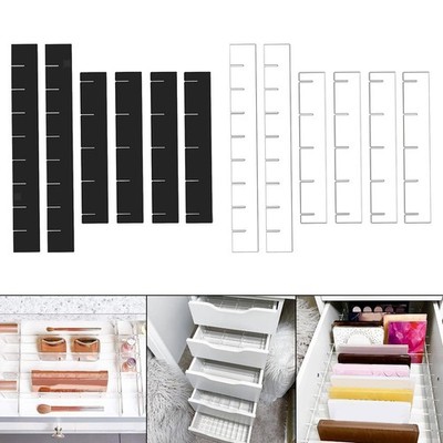 6 Pieces Drawer Dividers Organizer Separators Keep Tidy Organisers for Office