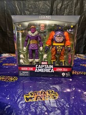 MARVEL LEGENDS Captain America Baron Zemo & Arnim Zola 2-Pack Hasbro NEW SEALED