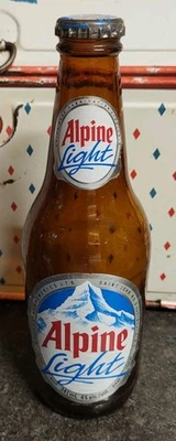 Alpine Light Beer Bottle 1980s Wirh Cap RARE Nice Label , Canada - Image 1 of 4