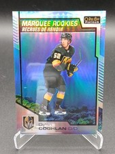 Dylan Coghlan Marquee Rookie /499 Aquamarine OPCP - NHL Vegas Golden Knights