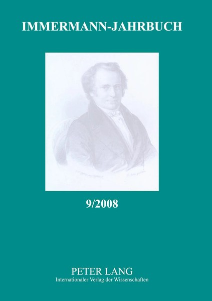 Peter Hasubek (U. A.) | Immermann-Jahrbuch 9/2008 | Taschenbuch | Deutsch (2008)-image