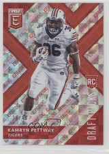 2018 Panini Elite Draft Picks Aspirations Red Variation 28/49 Kamryn Pettway 3wl