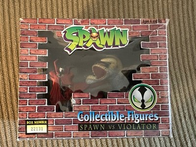 Spawn Collectible Figures - Spawn Vs Violator Numbered Set - 1994 -Todd Toys