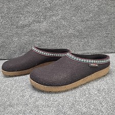 Haflinger Unisex Classic Grizzly Black Clog Adult EU 46 / US Men's 13